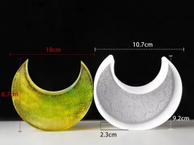 Molde silicona modelo media luna 